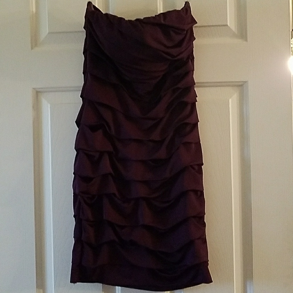 Strapless bodycon dress